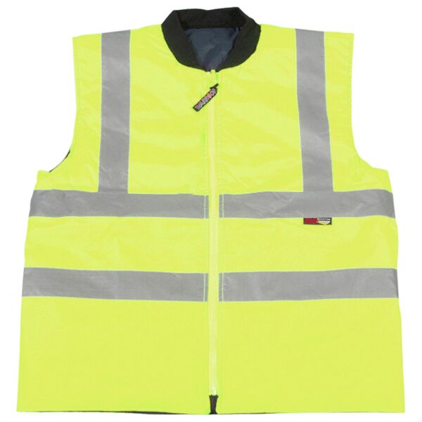 Warrior Hi-Vis Reversible Bodywarmer Thumbnail