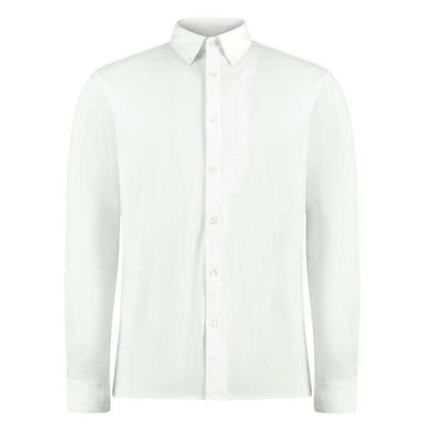 Kustom Kit Long Sleeve Superwash® 60°C Piqué Shirt Thumbnail