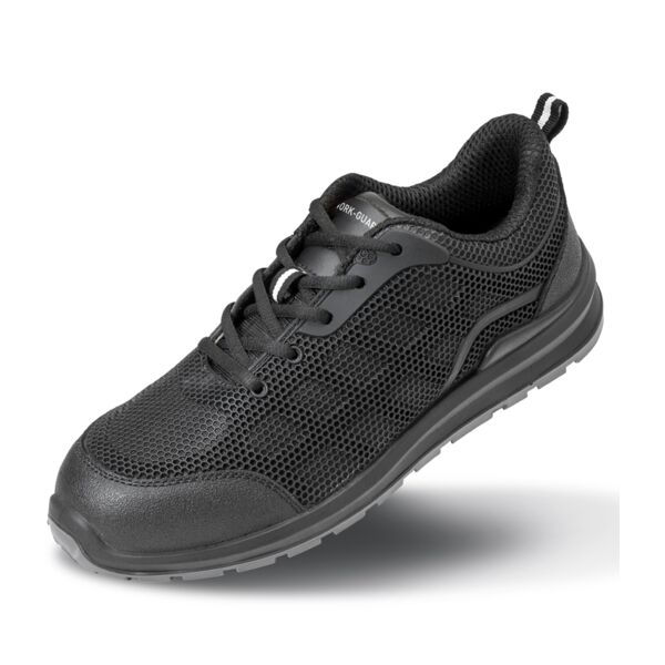 Result Work-Guard All Black Safety Trainers Thumbnail
